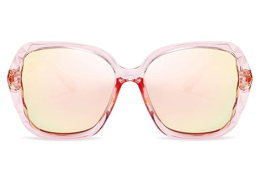 imax Oversized Sunglasses for Women Square Polarized Sparkling Frame I ZESG54