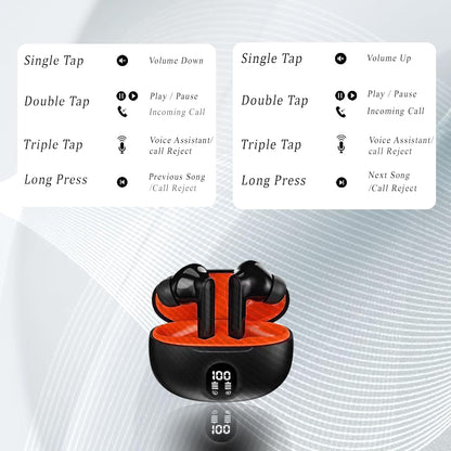 Imax Cube TWS Earbuds | 30H Playtime, Bluetooth 5.3, Noise Isolation, Type-C Fast Charging, IPX4 I ZSNGG5