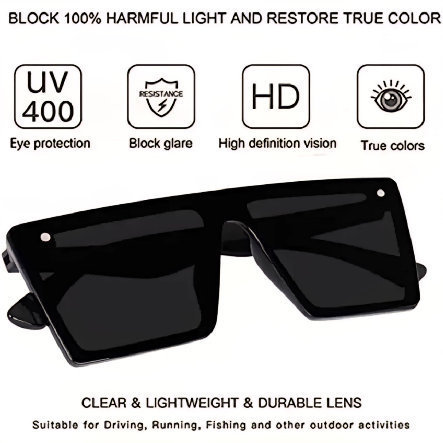 Riding Retro Sunglasses | Bold Style for Road & Sun Zest ZESG19