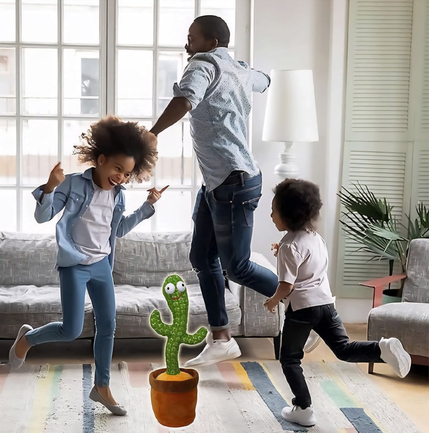 Talking Cactus Toy |Dancing & Repeating Fun for Babies | Rechargeable Musical Cactus| Baby Learning Toy (0-6 Yrs)-ZEKD10