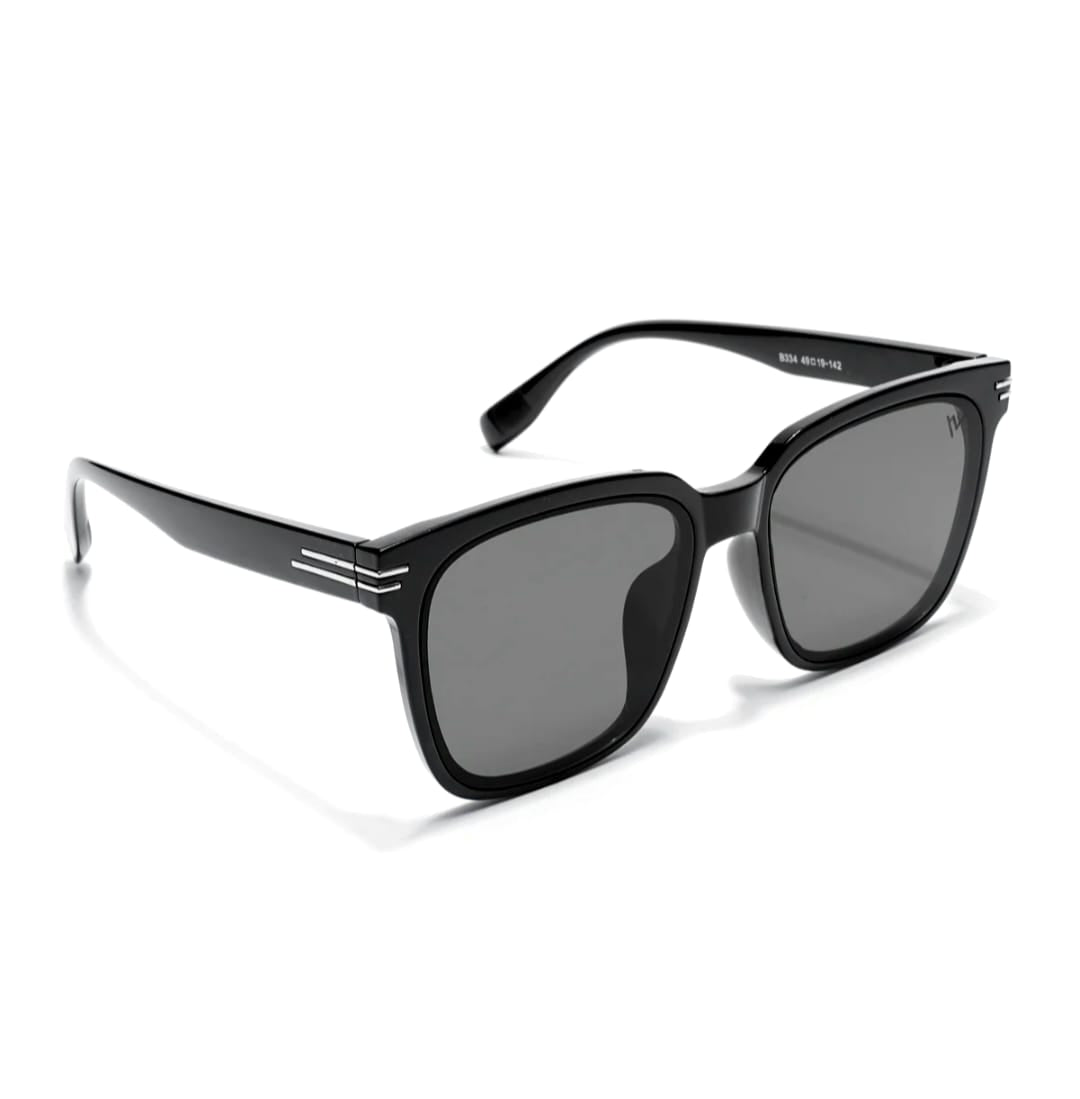 Premium Luxe Sunglasses Verve | Z Black Wayfarer Rimmed Sunglasses ZESG70