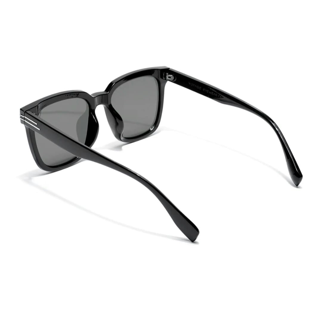 Premium Luxe Sunglasses Verve | Z Black Wayfarer Rimmed Sunglasses ZESG70