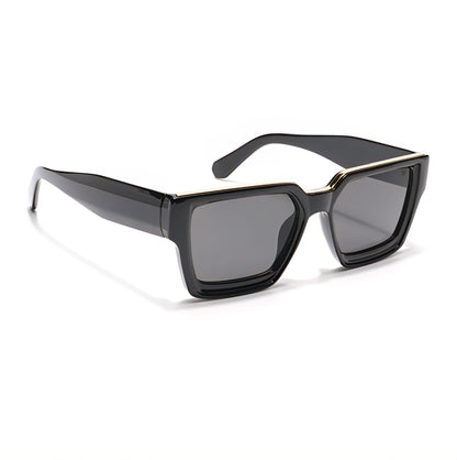 Phantom Luxe Sunglasses | Black Wayfarer |Unisex Men & Women Premium| - ZESG91