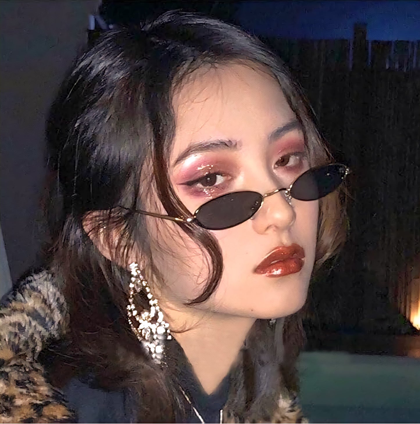 Zest Vintage Oval Retro Party| Sunglasses for Unisex |Bold Alloy Stylish Frame Lightweight ZEGS80