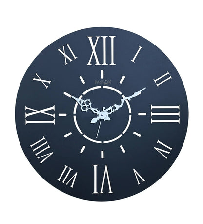 Blue MDF Hang One Wall Clock – Stylish & Modern Timepiece for Every Room